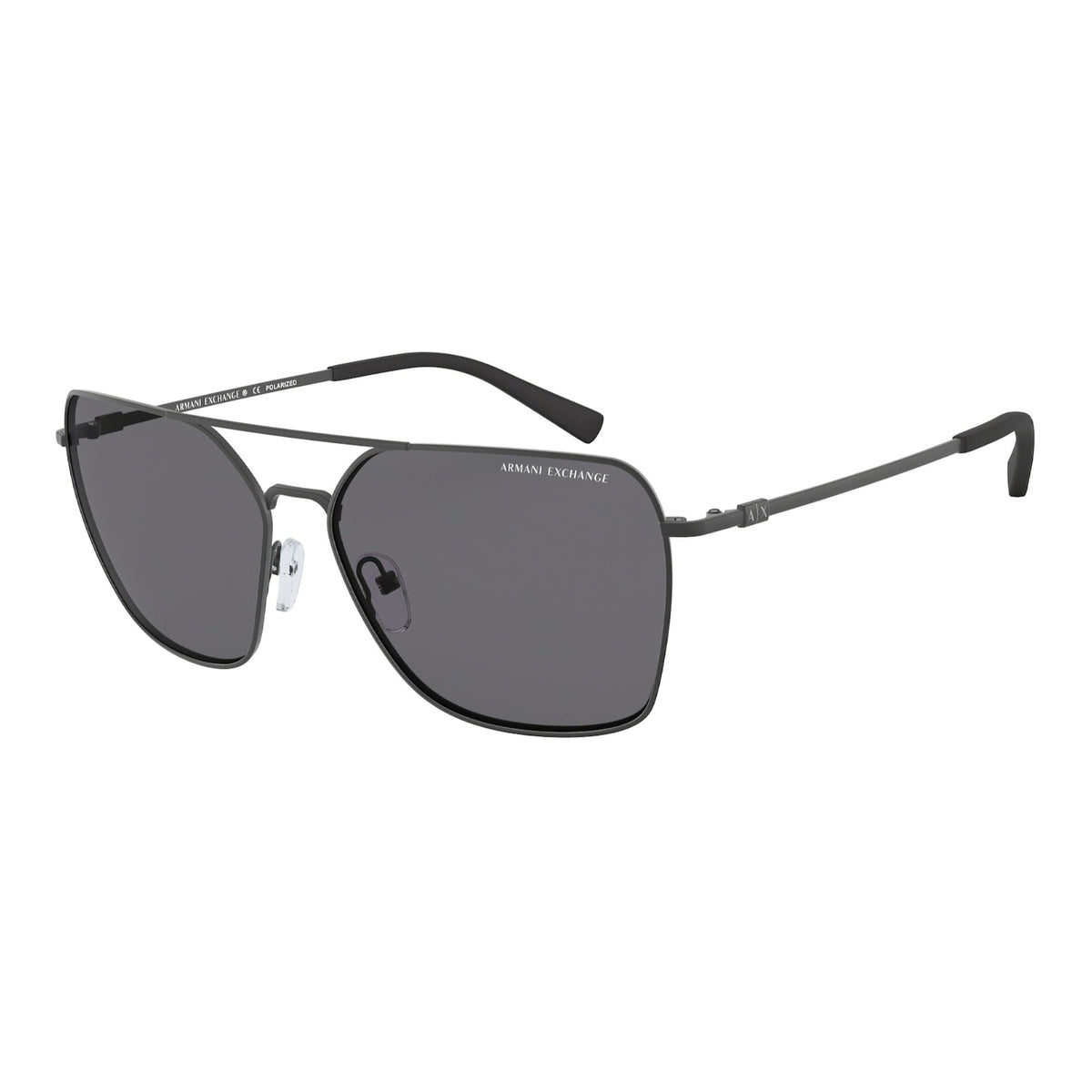Armani Exchange Men's Sunglasses  Grey Grey Metal Metal  0AX2029S 611281 60