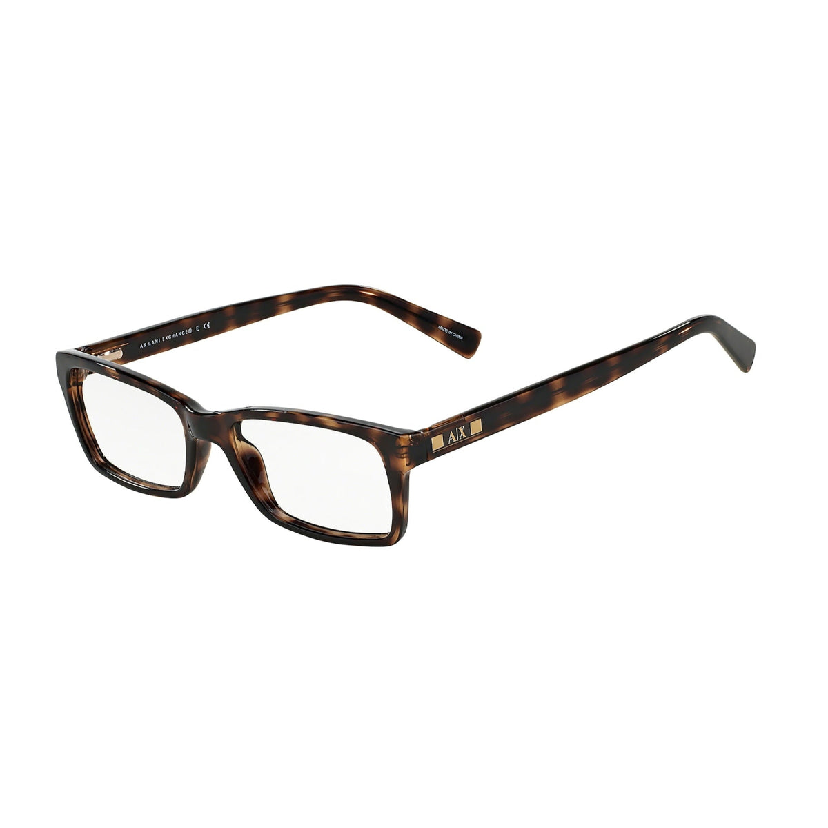 Armani Exchange Men's Sunglasses  Havana Demo Lens Plastic Plastic  0AX3007 8037 53