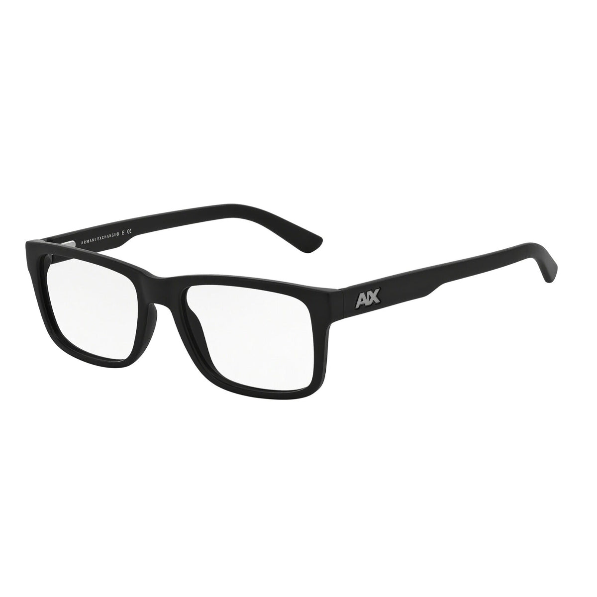 Armani Exchange Men&#39;s Sunglasses  Black Demo Lens Plastic Plastic  0AX3016 8078 53
