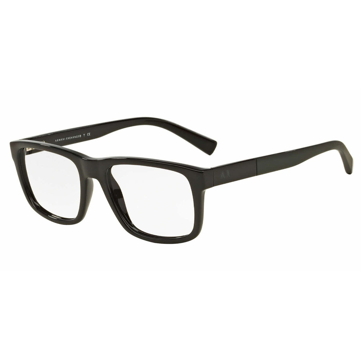 Armani Exchange Men&#39;s Sunglasses  Black Demo Lens Plastic Plastic  0AX3025 8178 53