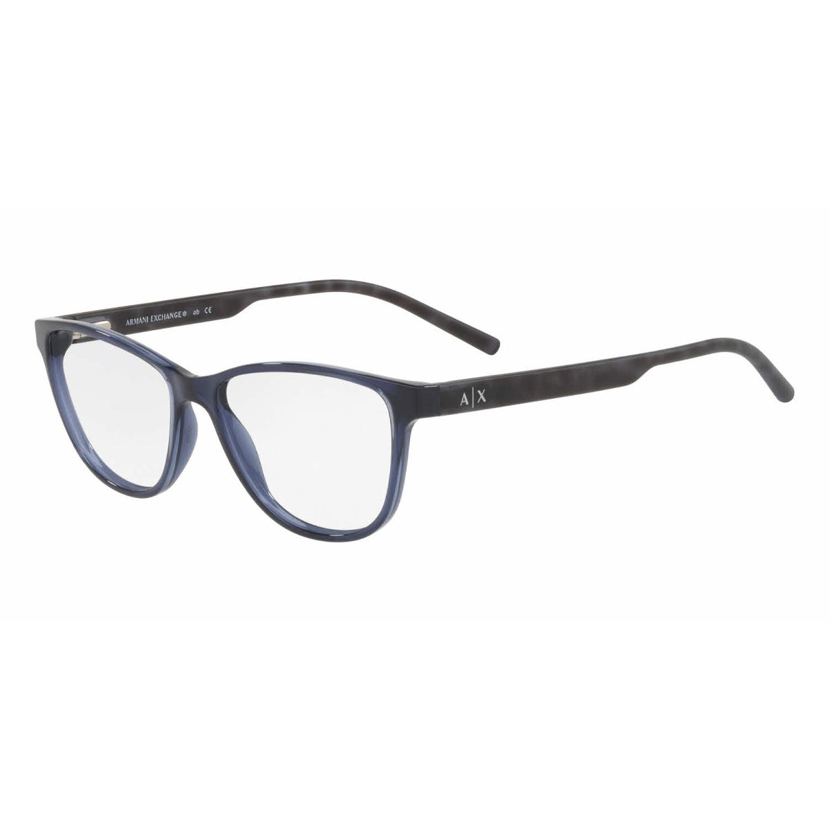 Armani Exchange Women's Sunglasses  Blue Demo Lens Plastic Plastic  0AX3047 8237 53