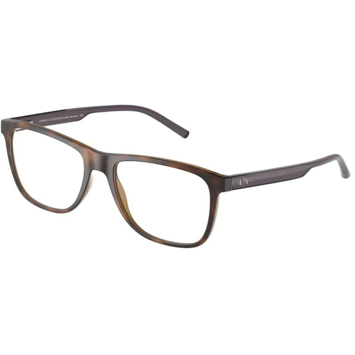 Armani Exchange Men's Sunglasses  Havana Demo Lens Plastic Plastic  0AX3048 8029 54
