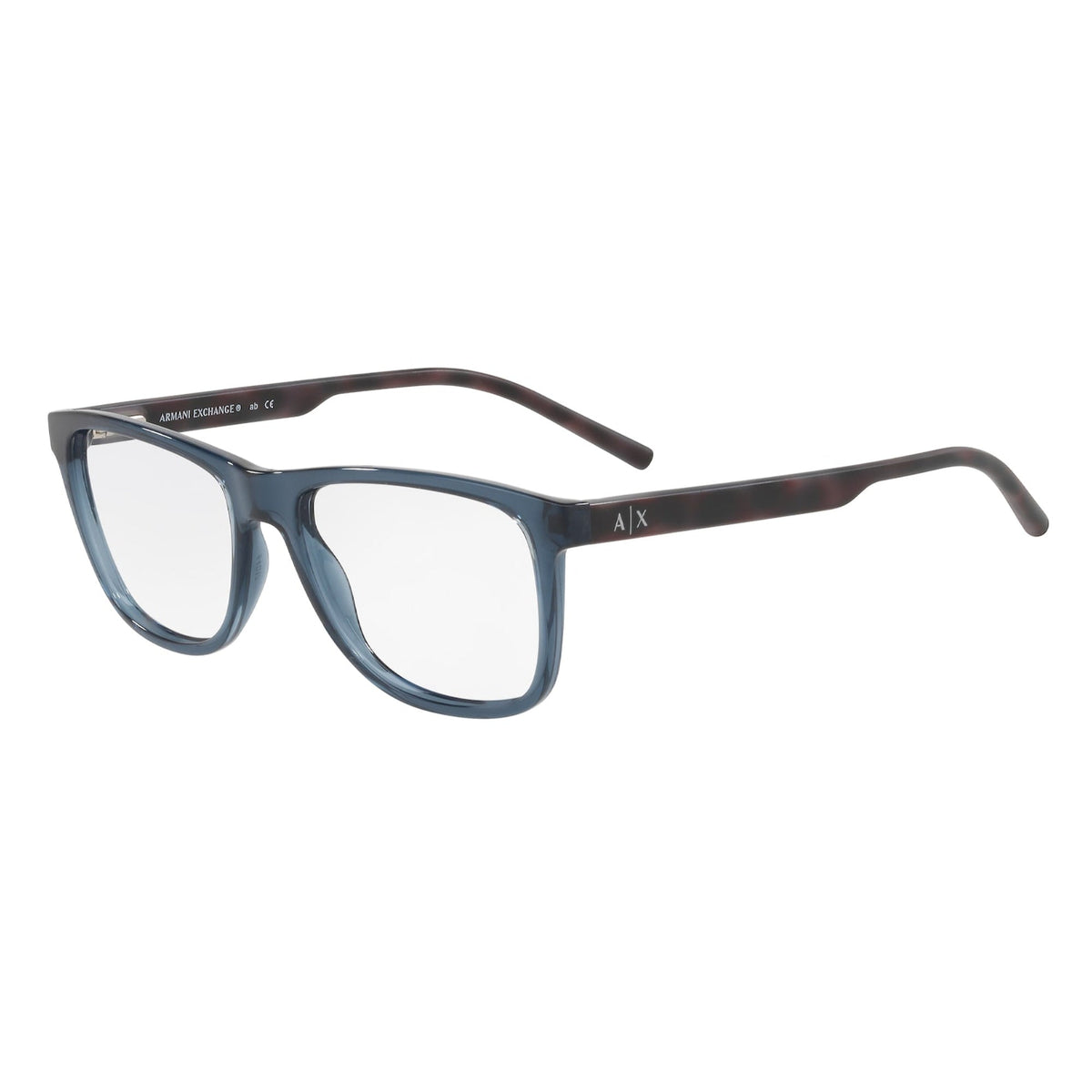 Armani Exchange Men's Sunglasses  Blue Demo Lens Plastic Plastic  0AX3048 8238 54