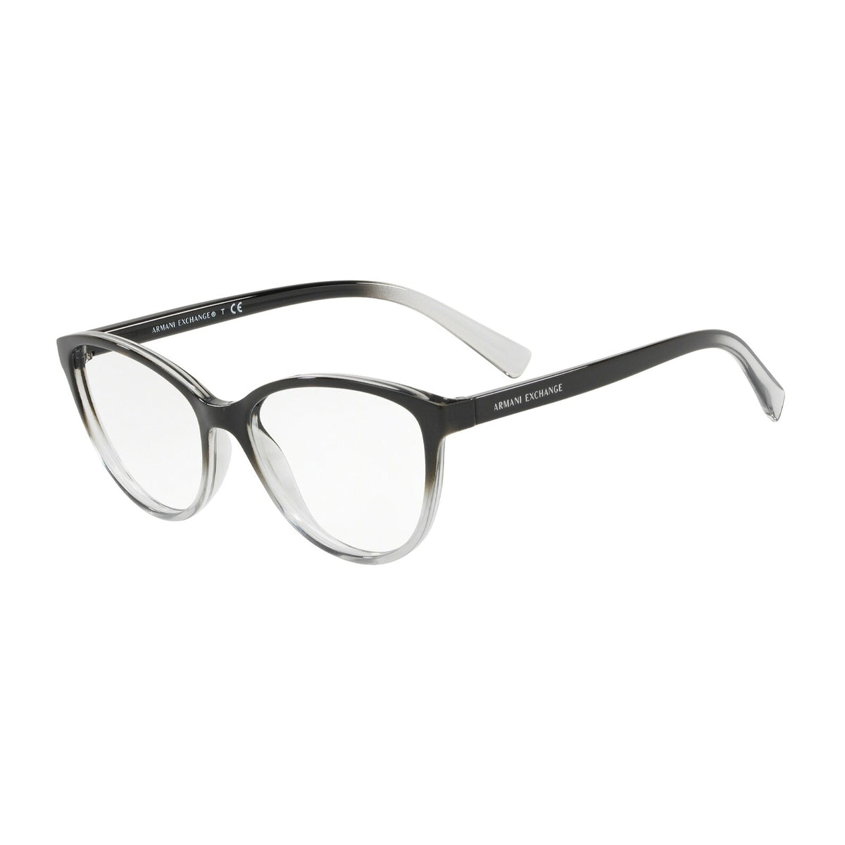 Armani Exchange Women's Sunglasses  Black Demo Lens Plastic Plastic  0AX3053 8255 53