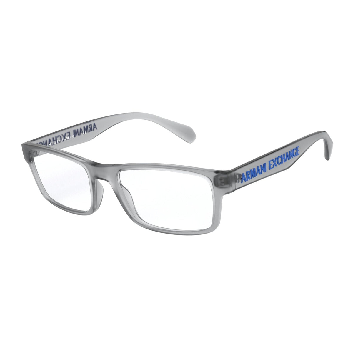 Armani Exchange Men's Sunglasses  Grey Demo Lens Plastic Plastic  0AX3070 8310 55
