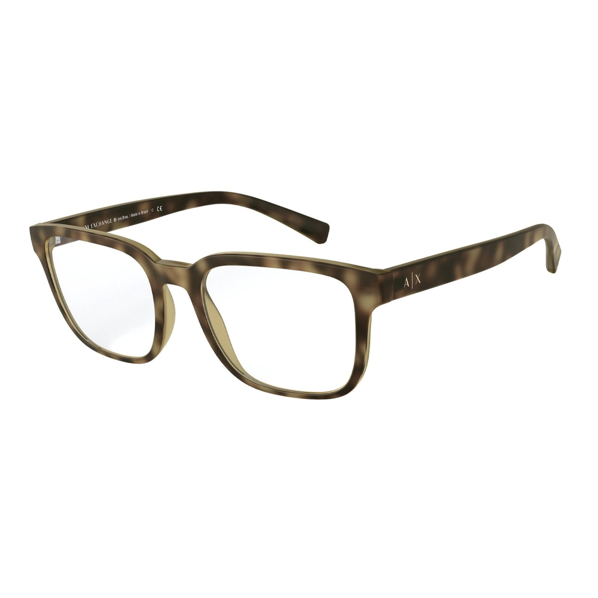 Armani Exchange Men's Sunglasses  Havana Demo Lens Plastic Plastic  0AX3071 8029 54