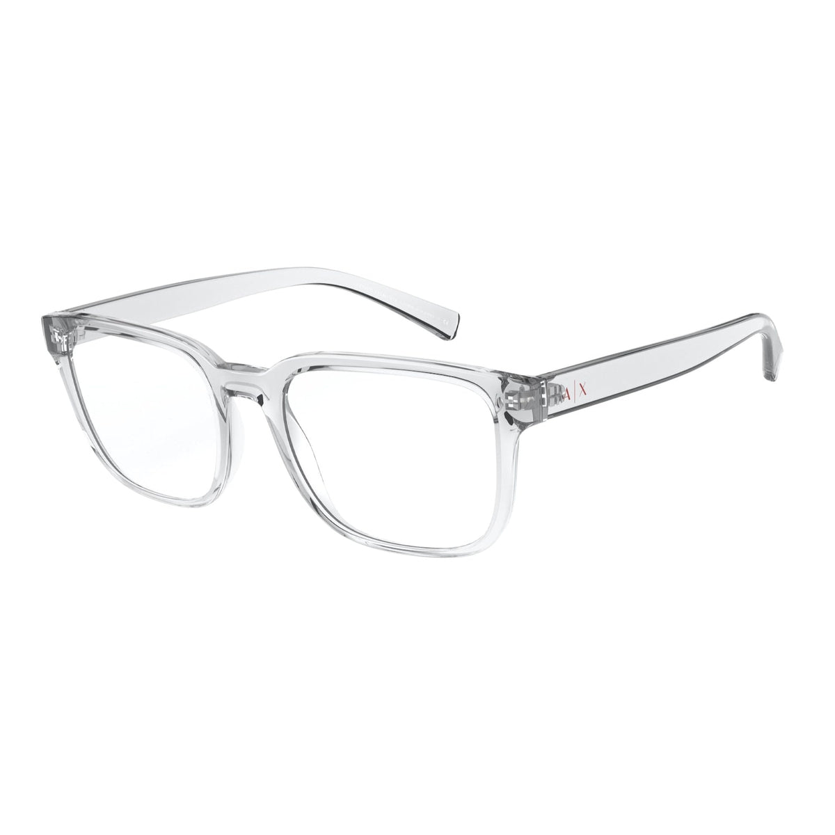 Armani Exchange Men's Sunglasses  Clear Demo Lens Plastic Plastic  0AX3071 8235 54