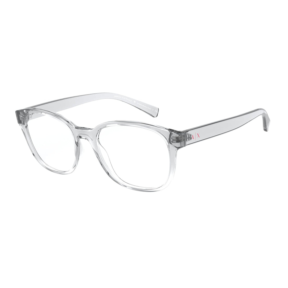 Armani Exchange Women's Sunglasses  Clear Demo Lens Plastic Plastic  0AX3072 8235 53