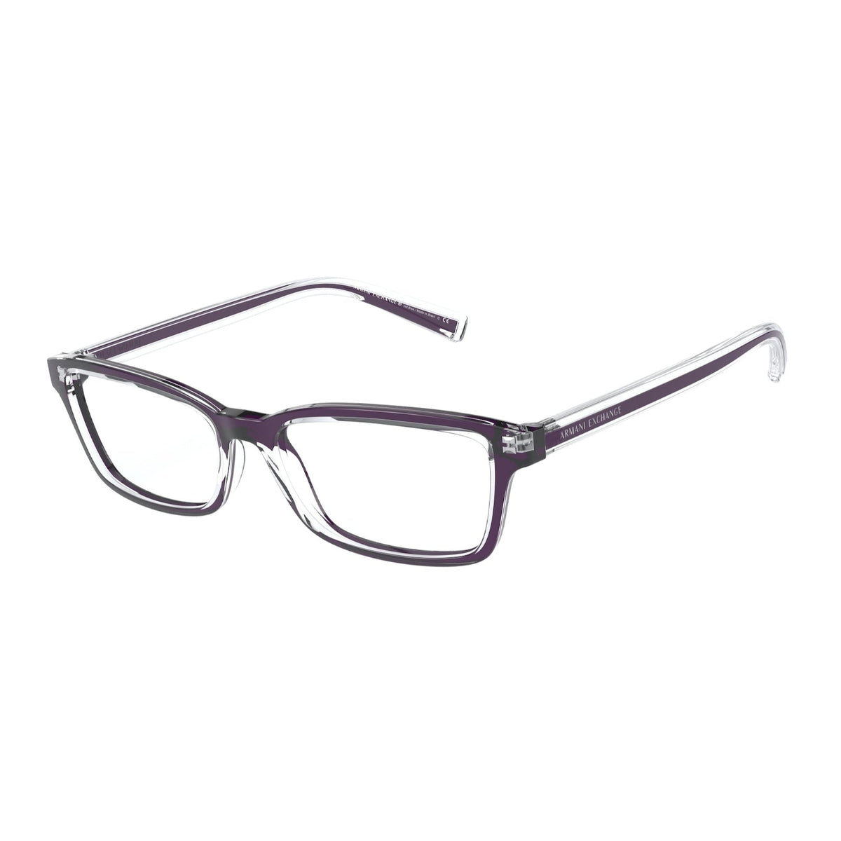Armani Exchange Women's Sunglasses  Blue Demo Lens Plastic Plastic  0AX3074F 8323 54