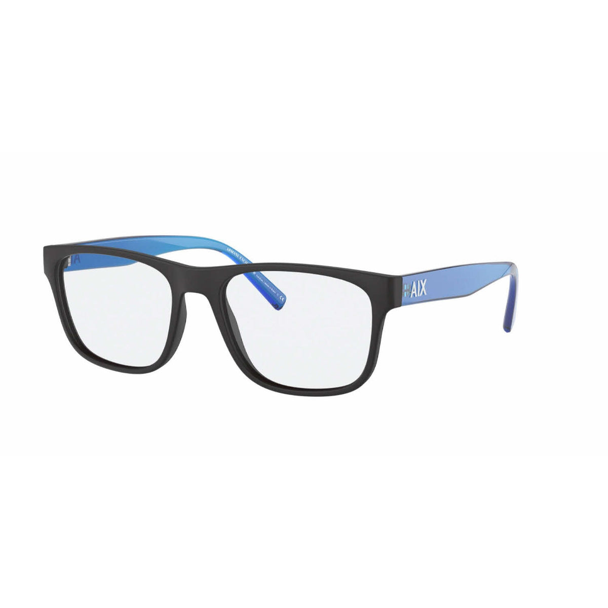 Armani Exchange Men's Sunglasses  Black Demo Lens Plastic Plastic  0AX3075F 8078 55