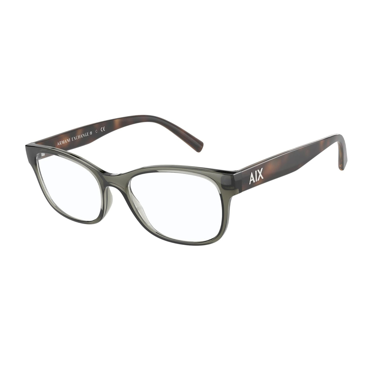 Armani Exchange Women's Sunglasses  Brown Demo Lens Plastic Plastic  0AX3076F 8271 53