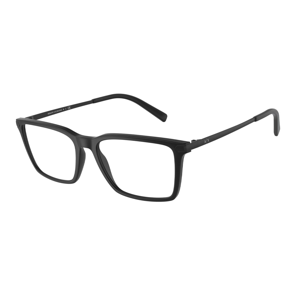 Armani Exchange Men's Sunglasses  Black Demo Lens Plastic Plastic  0AX3077 8078 54