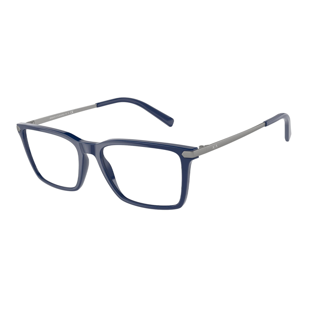 Armani Exchange Men's Sunglasses  Blue Demo Lens Plastic Plastic  0AX3077 8212 54