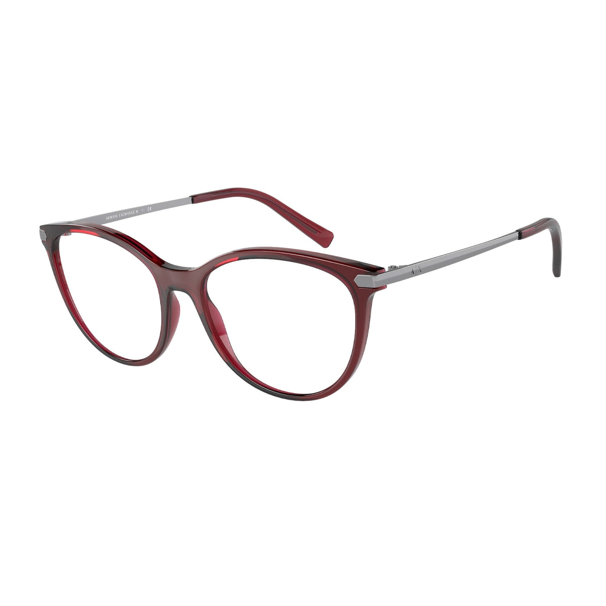 Armani Exchange Women's Sunglasses  Bordeaux Demo Lens Plastic Plastic  0AX3078 8298 53