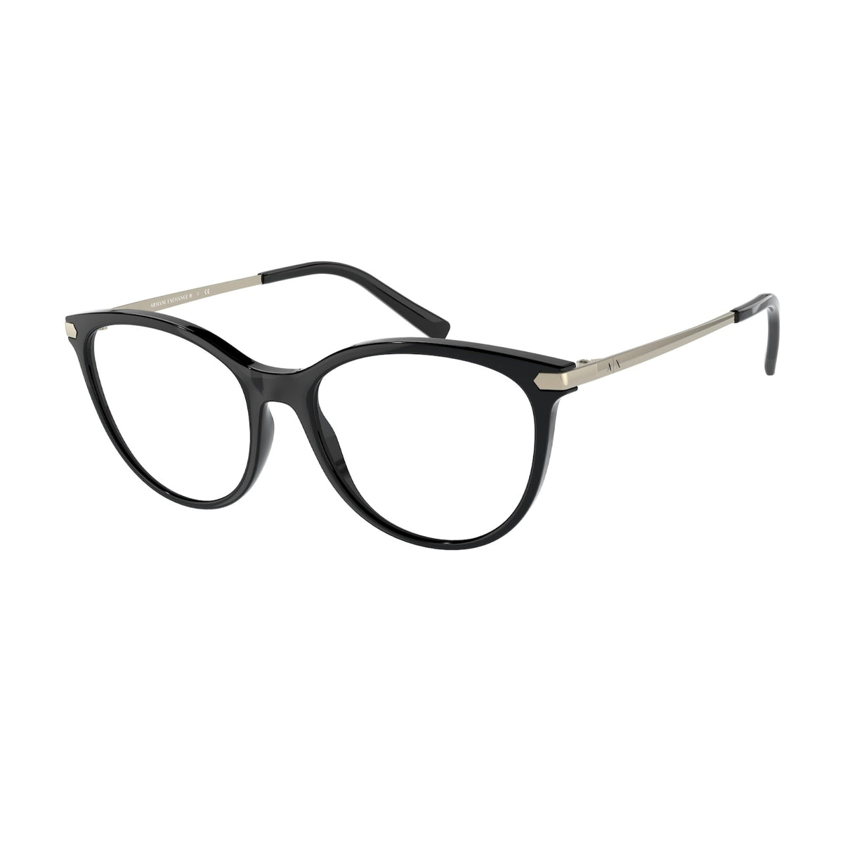 Armani Exchange Women's Sunglasses  Black Demo Lens Plastic Plastic  0AX3078F 8158 53