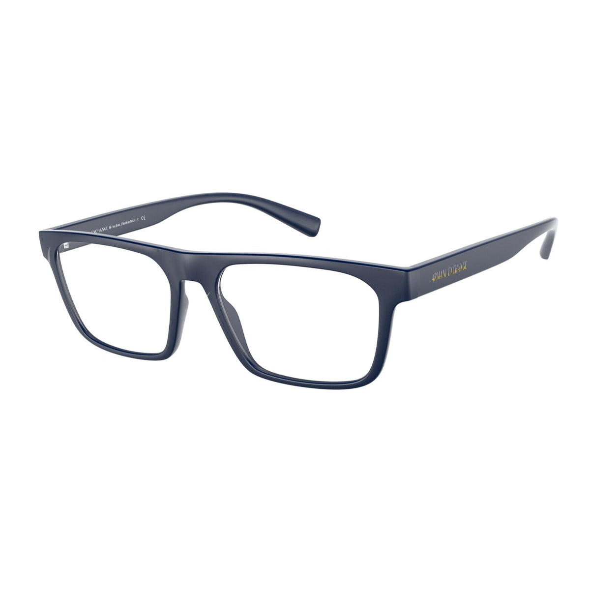 Armani Exchange Men's Sunglasses  Blue Demo Lens Plastic Plastic  0AX3079 8181 55