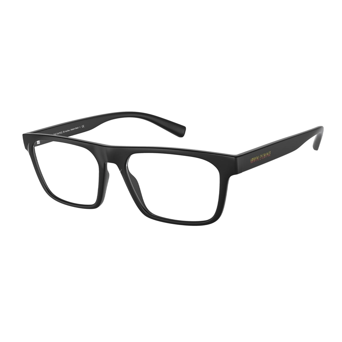 Armani Exchange Men's Sunglasses  Black Demo Lens Plastic Plastic  0AX3079F 8078 55