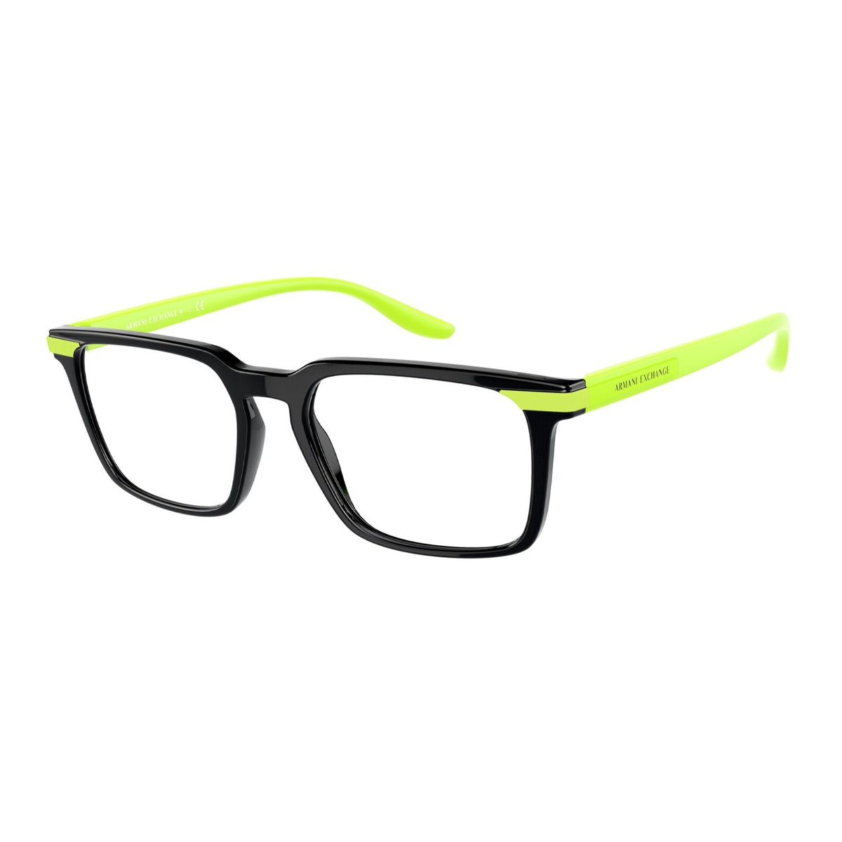 Armani Exchange Men's Sunglasses  Black Demo Lens Plastic Plastic  0AX3081 8158 53