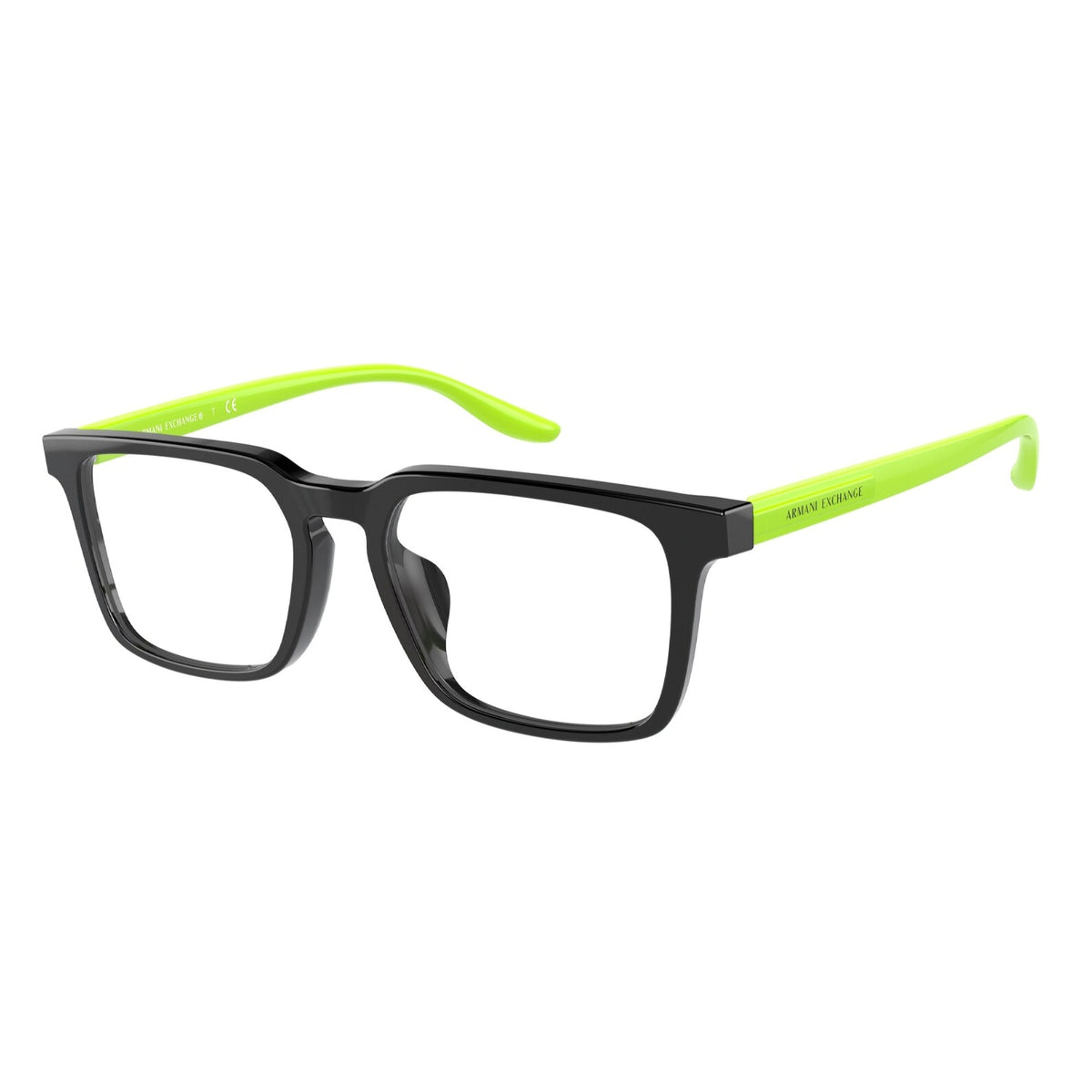 Armani Exchange Men's Sunglasses  Black Demo Lens Plastic Plastic  0AX3081F 8158 53