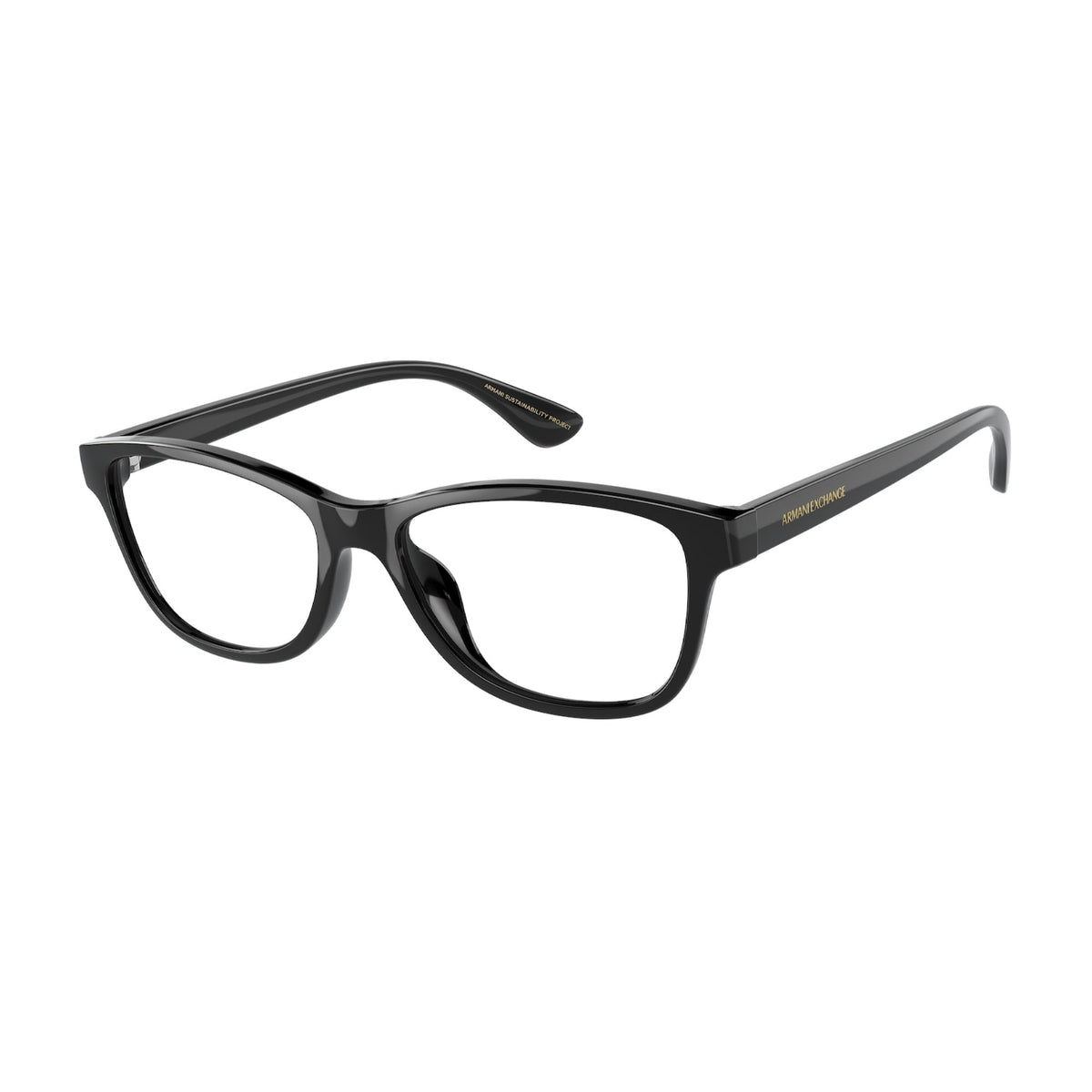 Armani Exchange Women's Sunglasses  Black Demo Lens Plastic Plastic  0AX3082U 8158 53
