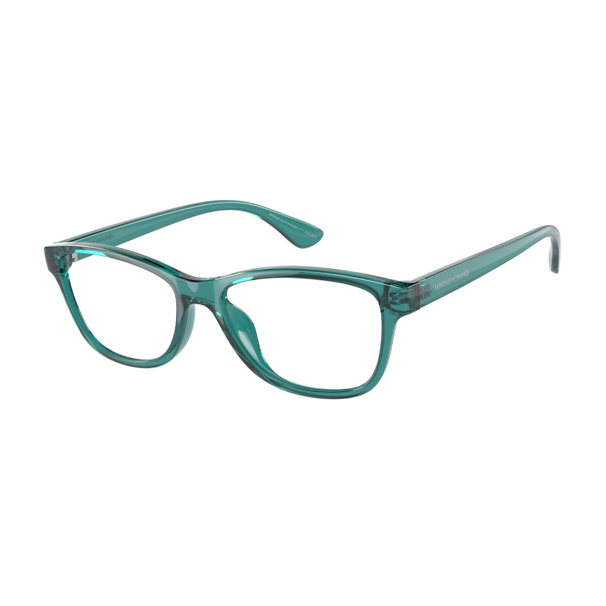 Armani Exchange Women's Sunglasses  Blue Demo Lens Plastic Plastic  0AX3082U 8290 53
