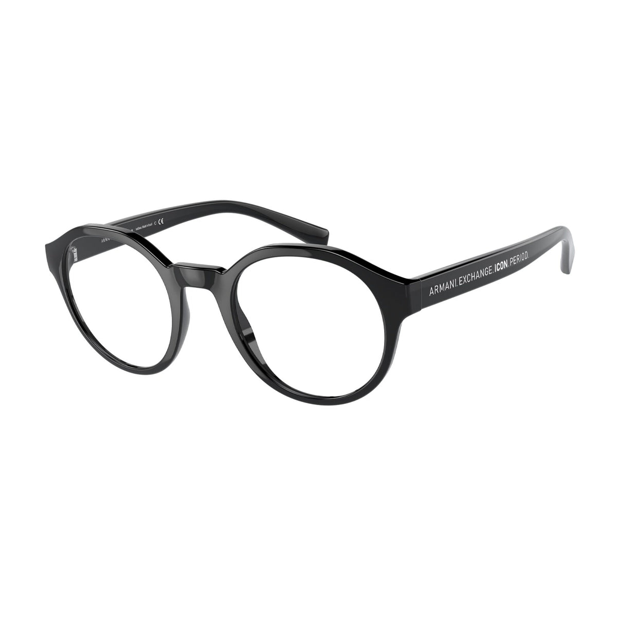 Armani Exchange Men's Sunglasses  Black Demo Lens Plastic Plastic  0AX3085 8158 49