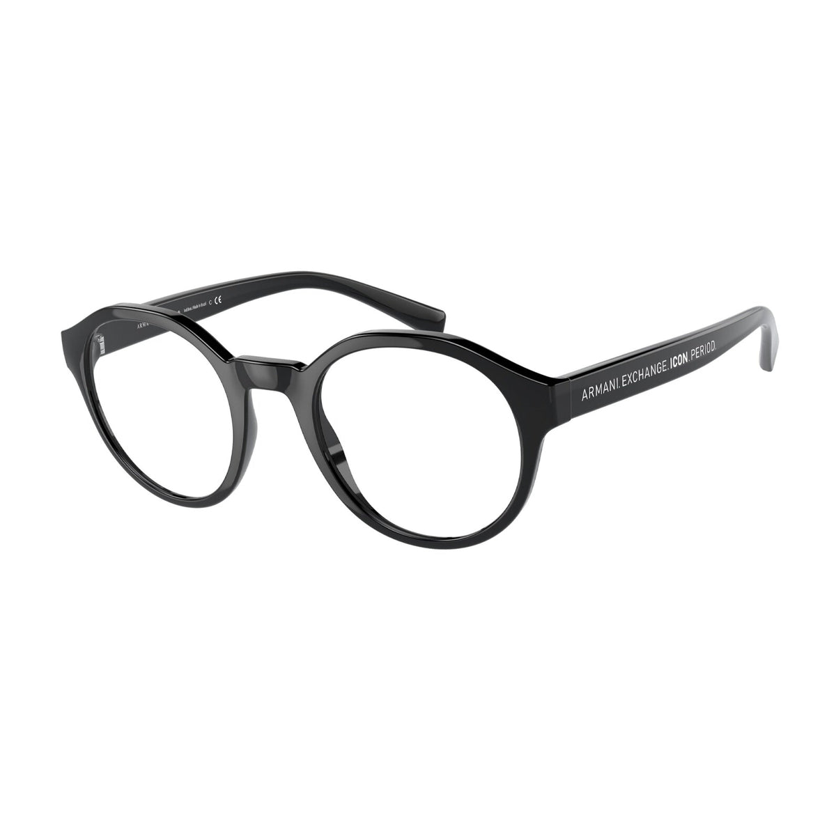 Armani Exchange Men's Sunglasses  Black Demo Lens Plastic Plastic  0AX3085F 8158 49