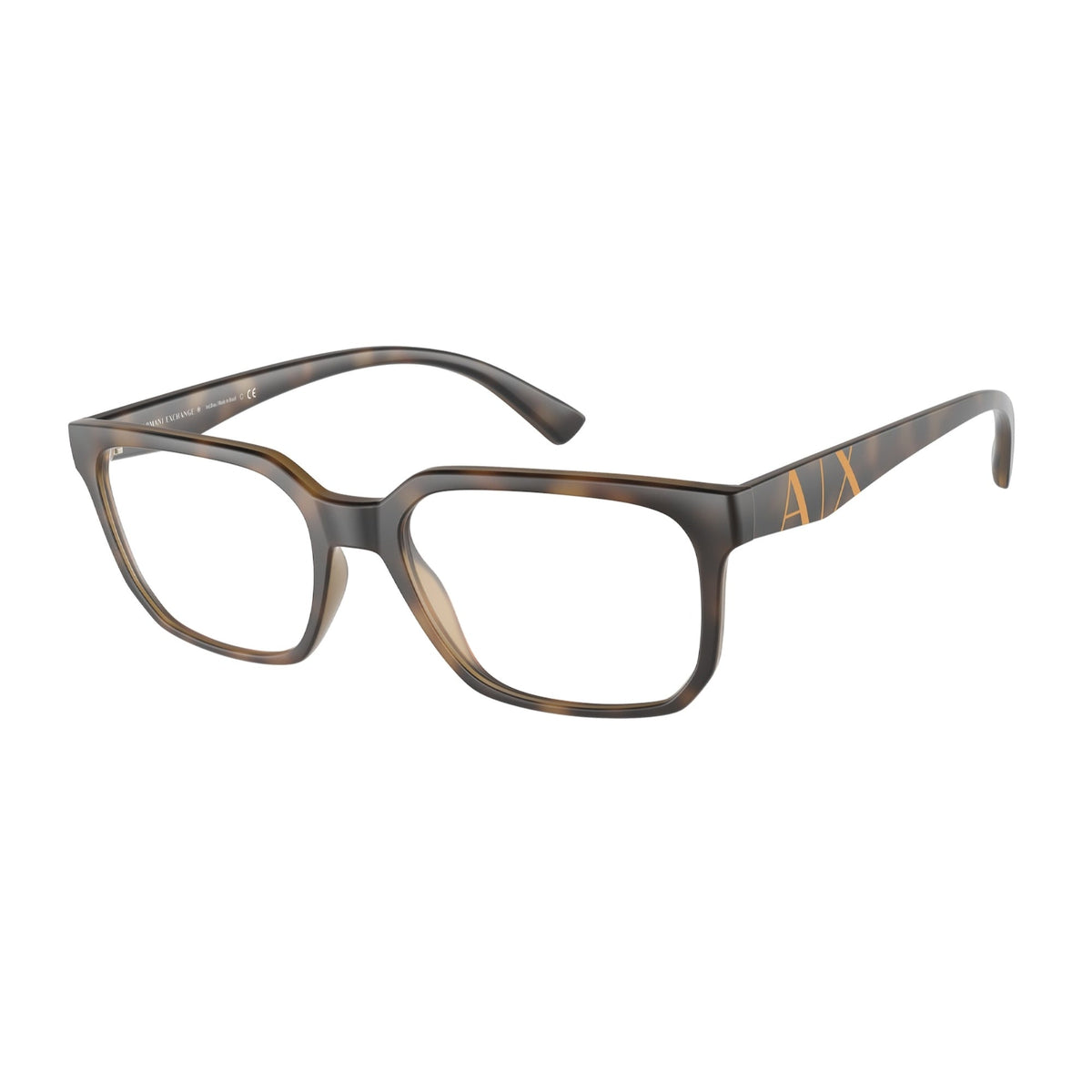 Armani Exchange Men's Sunglasses  Havana Demo Lens Plastic Plastic  0AX3086 8029 54