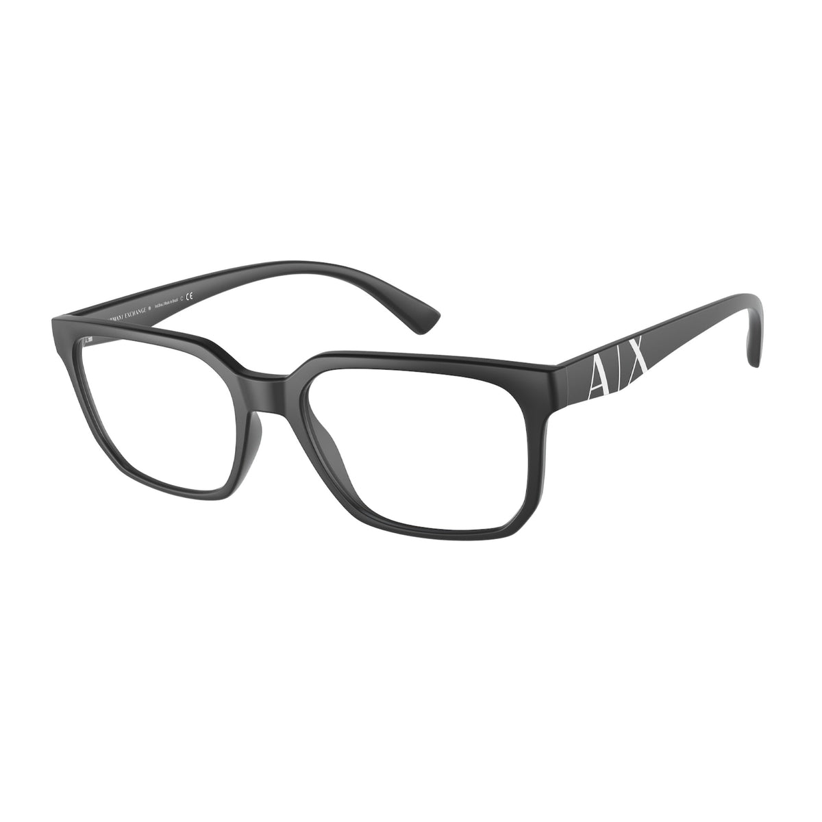 Armani Exchange Men's Sunglasses  Black Demo Lens Plastic Plastic  0AX3086 8078 54