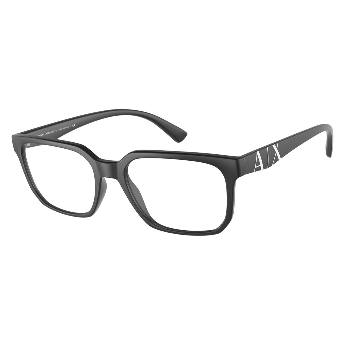 Armani Exchange Men's Sunglasses  Black Demo Lens Plastic Plastic  0AX3086F 8078 54