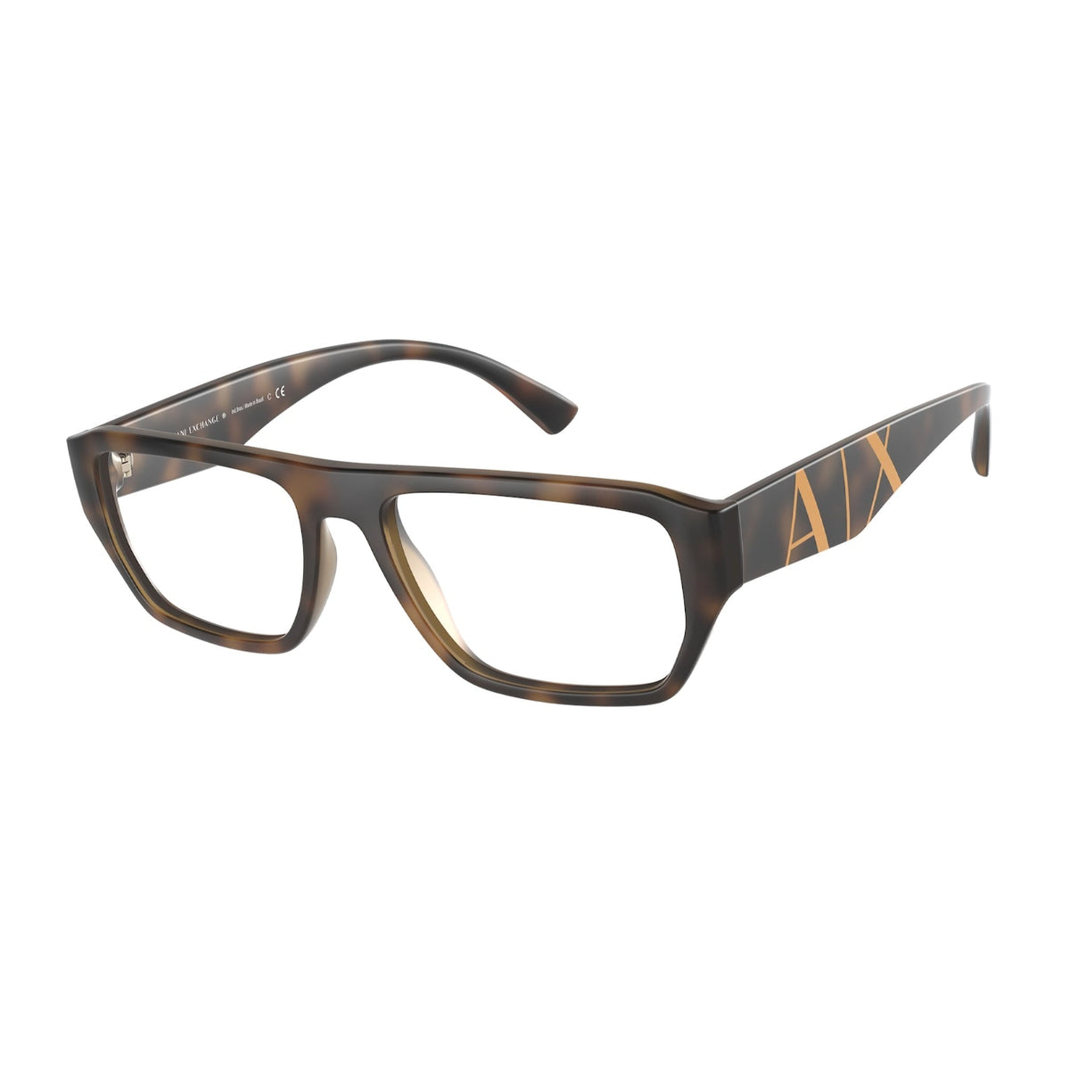 Armani Exchange Men's Sunglasses  Havana Demo Lens Plastic Plastic  0AX3087 8029 54