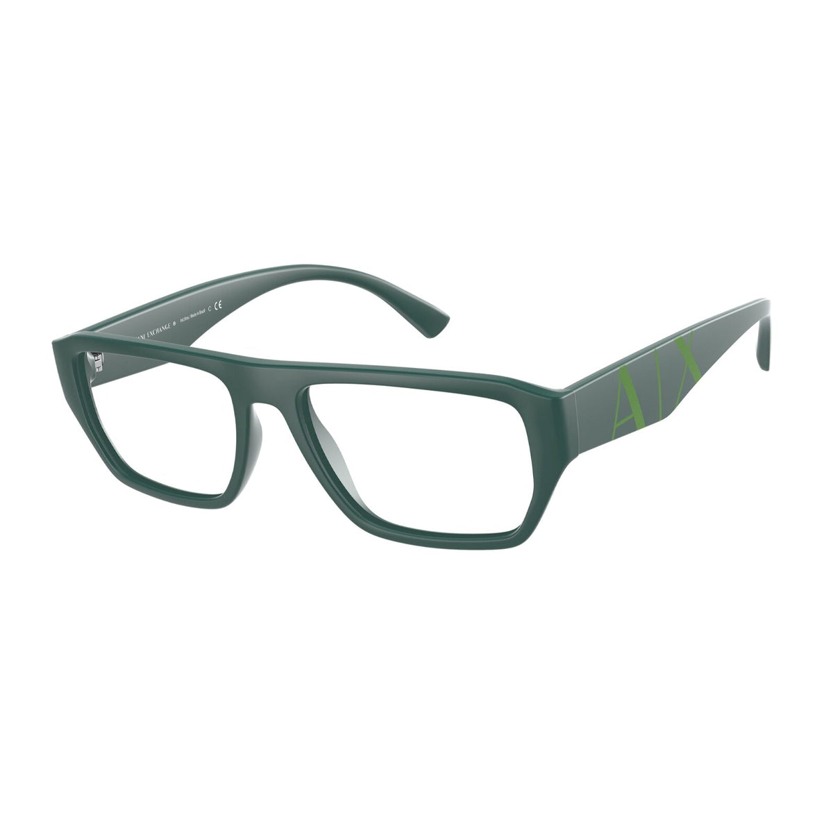Armani Exchange Men's Sunglasses  Green Demo Lens Plastic Plastic  0AX3087 8301 54