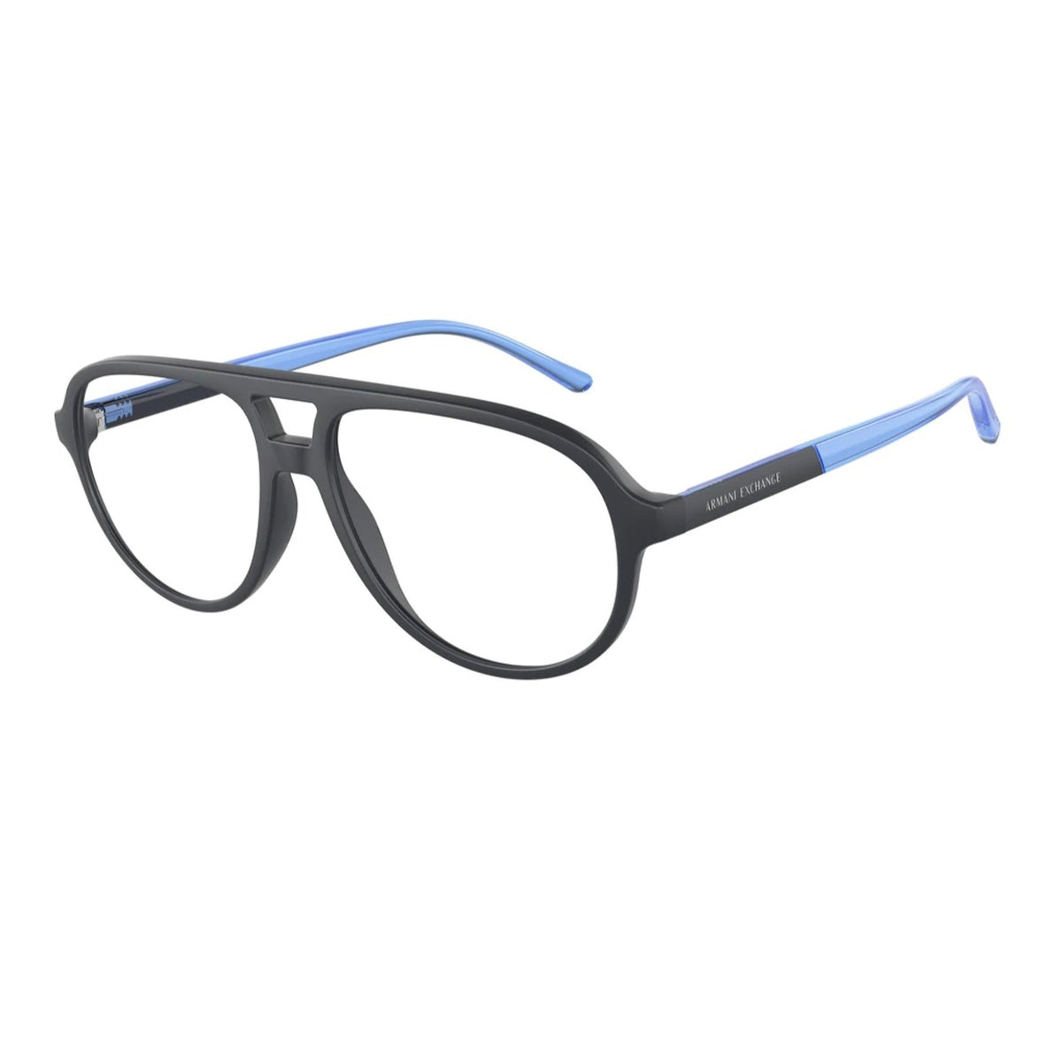 Armani Exchange Men's Sunglasses  Clear Demo Lens Plastic Plastic  0AX3090 8181 55