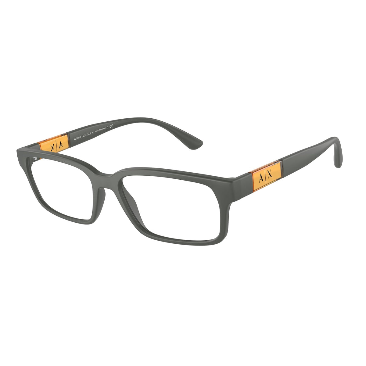 Armani Exchange Men's Sunglasses  Green Demo Lens Plastic Plastic  0AX3091 8196 56