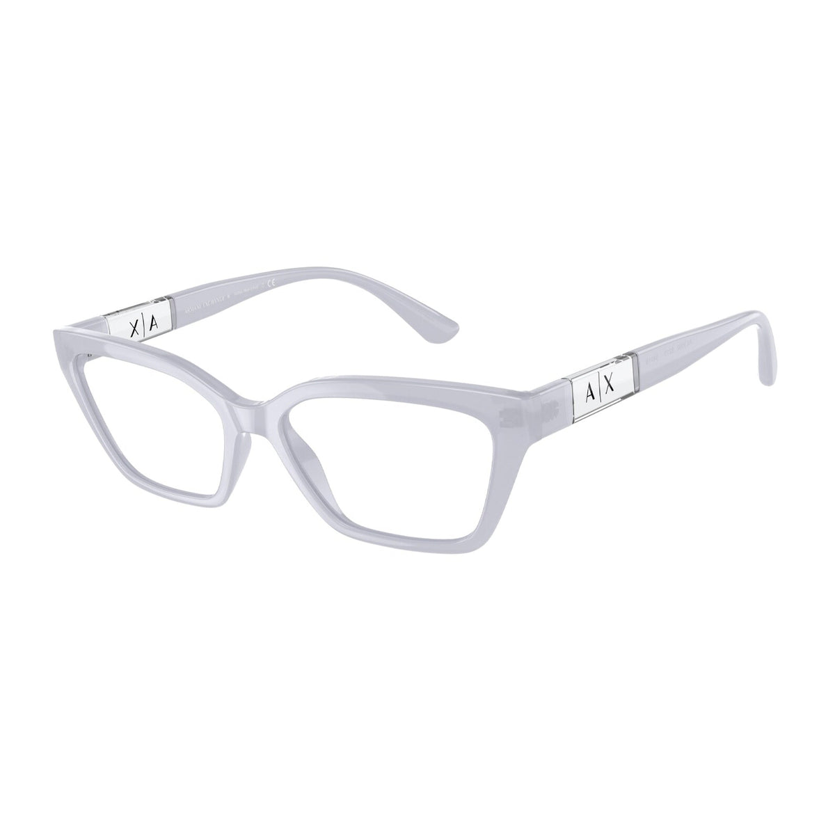 Armani Exchange Women's Sunglasses  Light Blue Demo Lens Plastic Plastic  0AX3092 8210 54