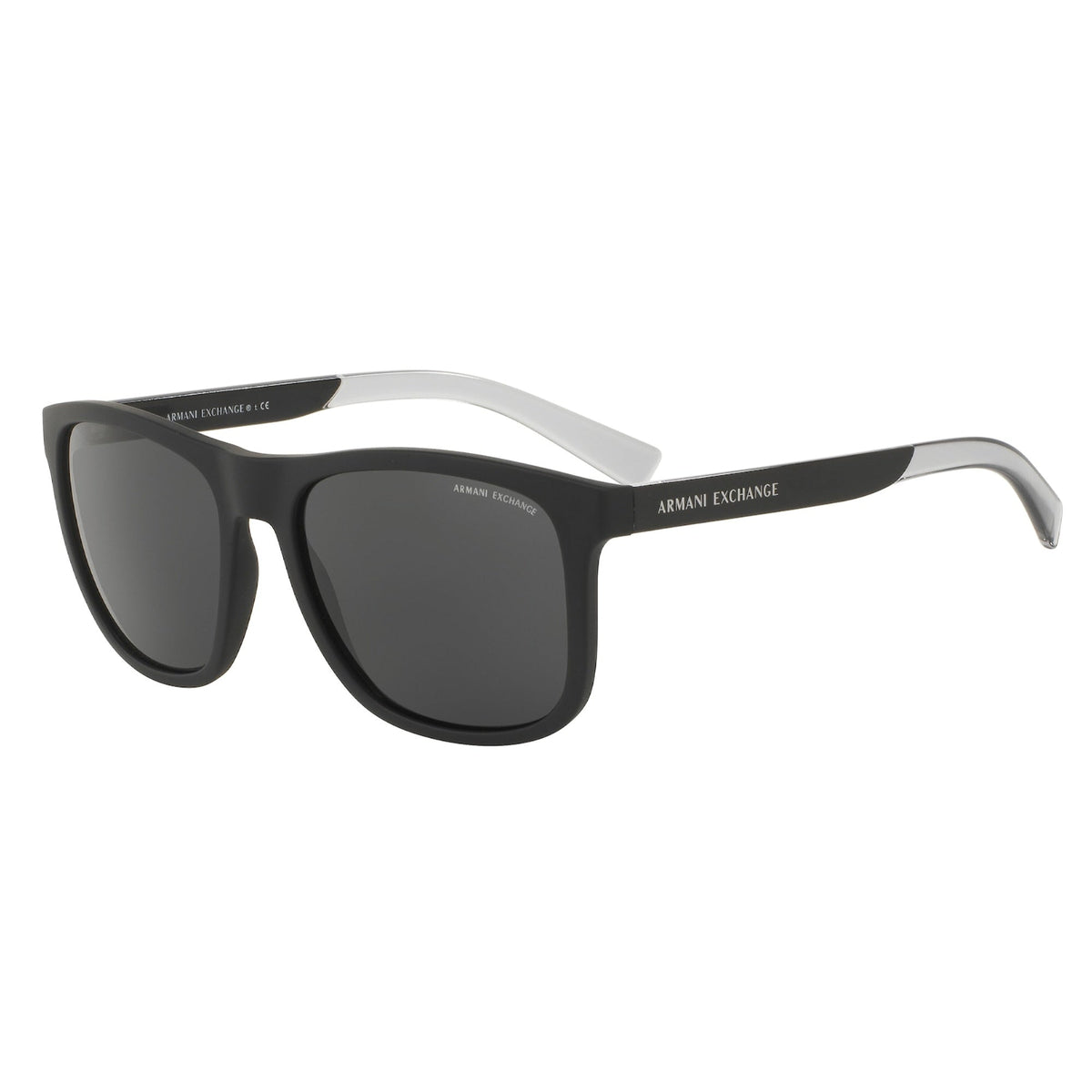 Armani Exchange Men's Sunglasses  Black Grey Plastic Plastic  0AX4049SF 818287 57