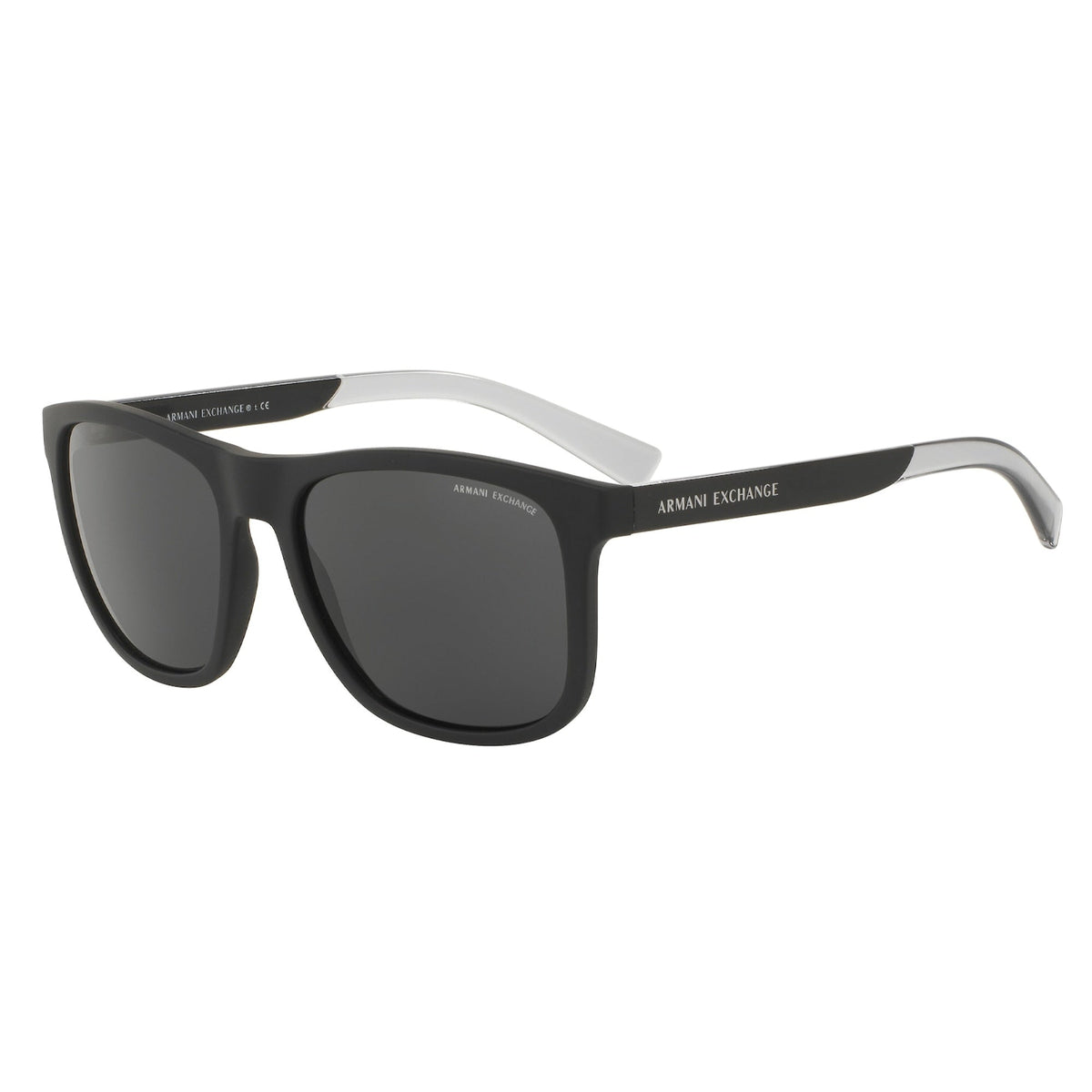 Armani Exchange Men&#39;s Sunglasses  Black Grey Plastic Plastic  0AX4049SF 818287 57