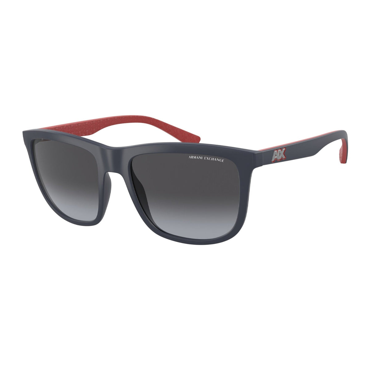 Armani Exchange Men's Sunglasses  Blue Gradient Grey Plastic Plastic  0AX4093S 82958G 56
