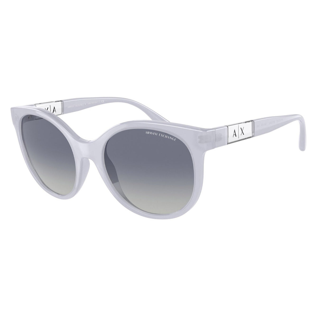 Armani Exchange Women's Sunglasses  Light Blue Gradient Blue Plastic Plastic  0AX4120S 82104L 54