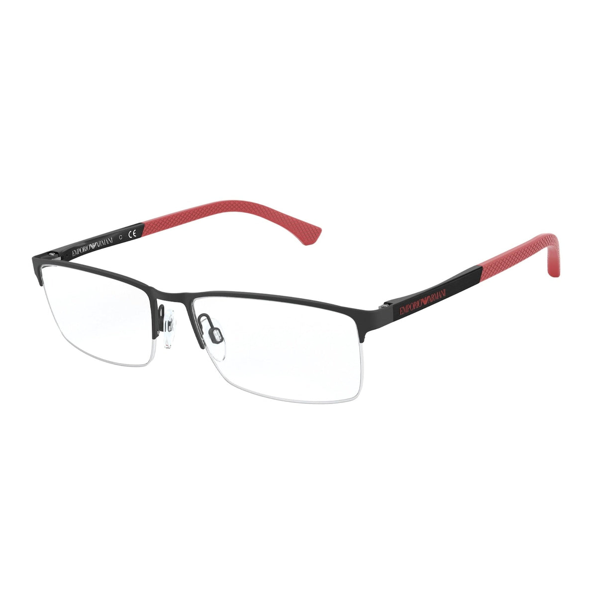 Emporio Armani Men's Sunglasses  Black Demo Lens Metal Metal  0EA1041 3109 53