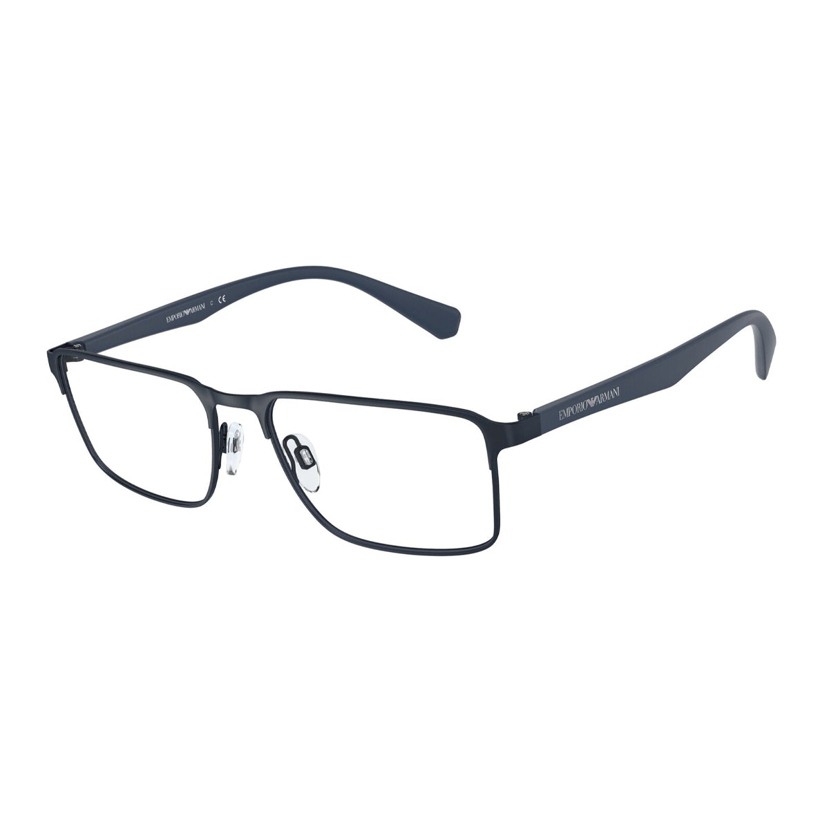 Emporio Armani Men's Sunglasses  Blue Demo Lens Metal Metal  0EA1046 3100 55