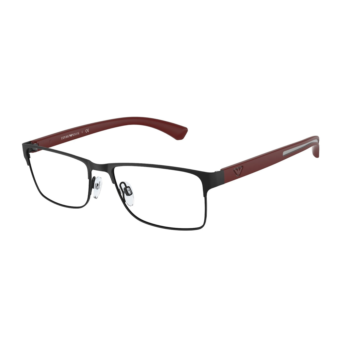 Emporio Armani Men's Sunglasses  Black Demo Lens Metal Metal  0EA1052 3085 53