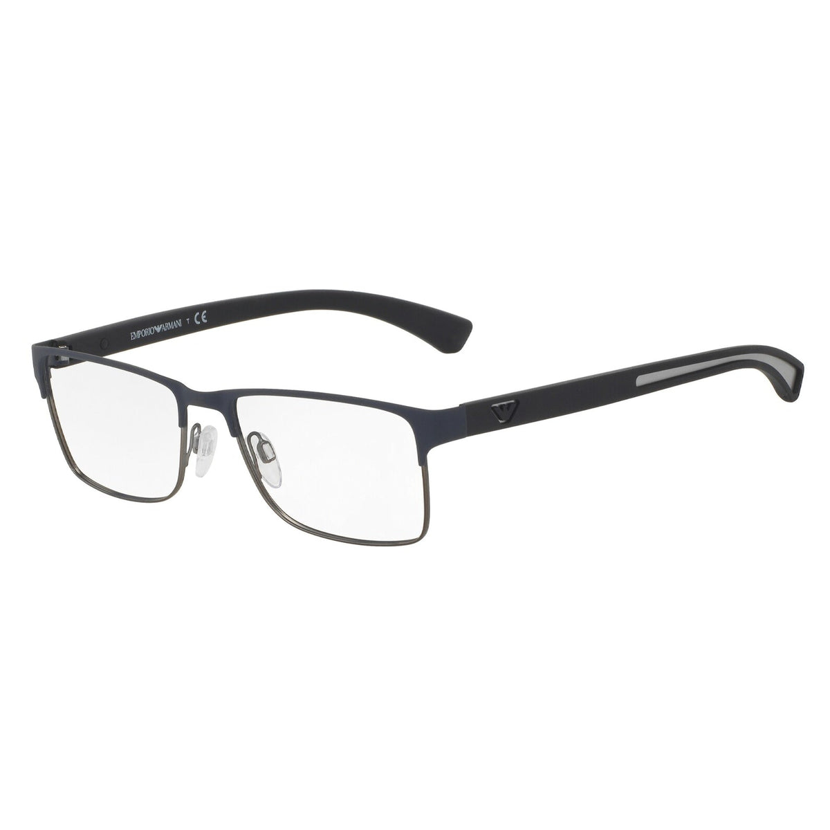 Emporio Armani Men's Sunglasses  Blue Demo Lens Metal Metal  0EA1052 3155 53