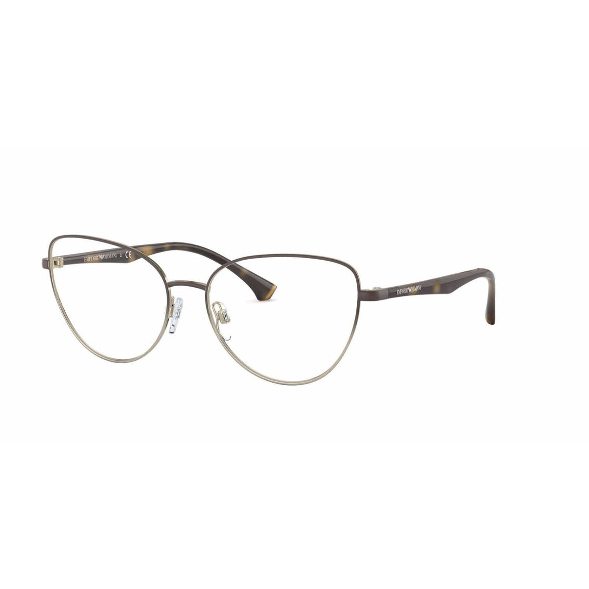 Emporio Armani Women's Sunglasses  Gold Demo Lens Metal Metal  0EA1104 3317 54