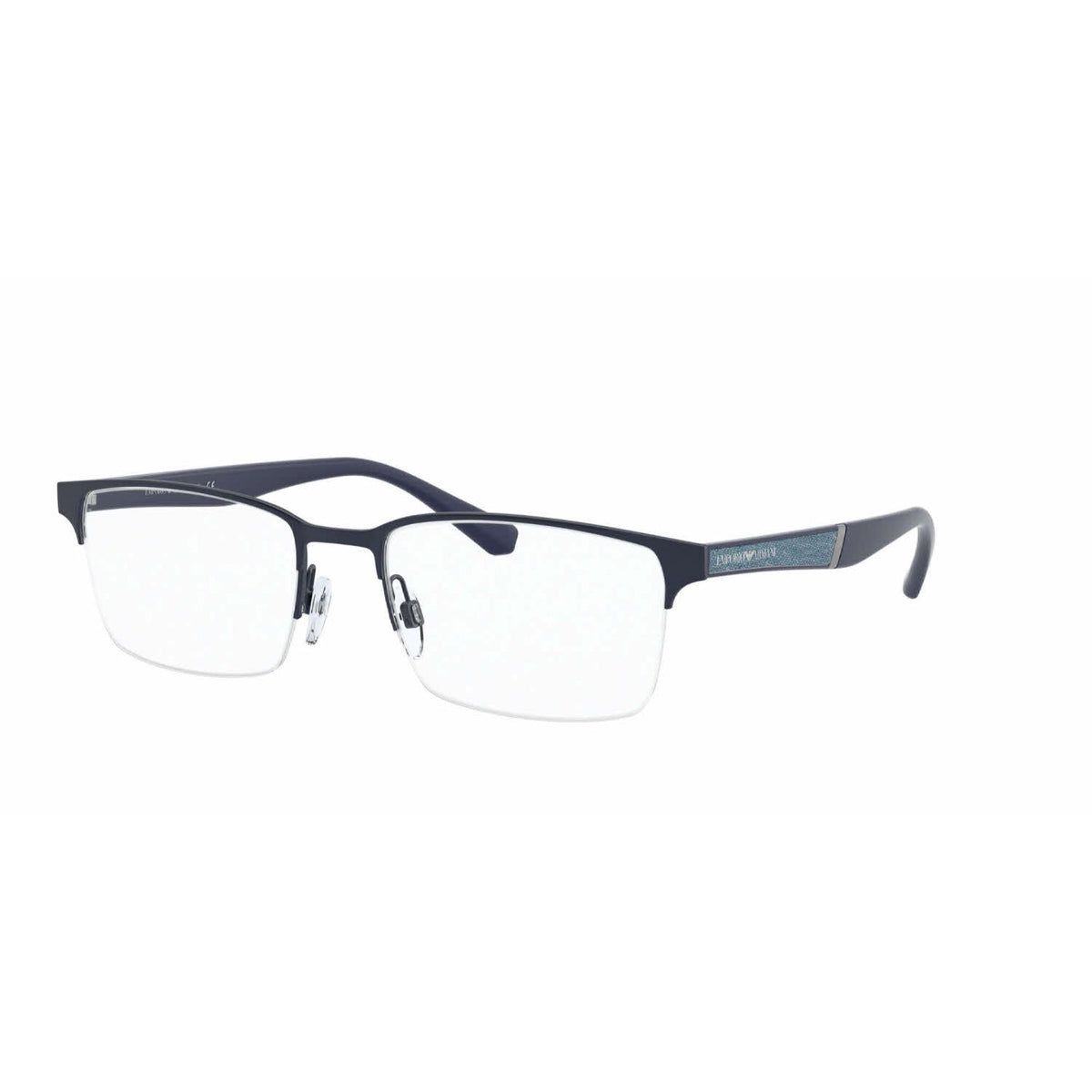 Emporio Armani Men's Sunglasses  Blue Demo Lens Metal Metal  0EA1113 3018 54