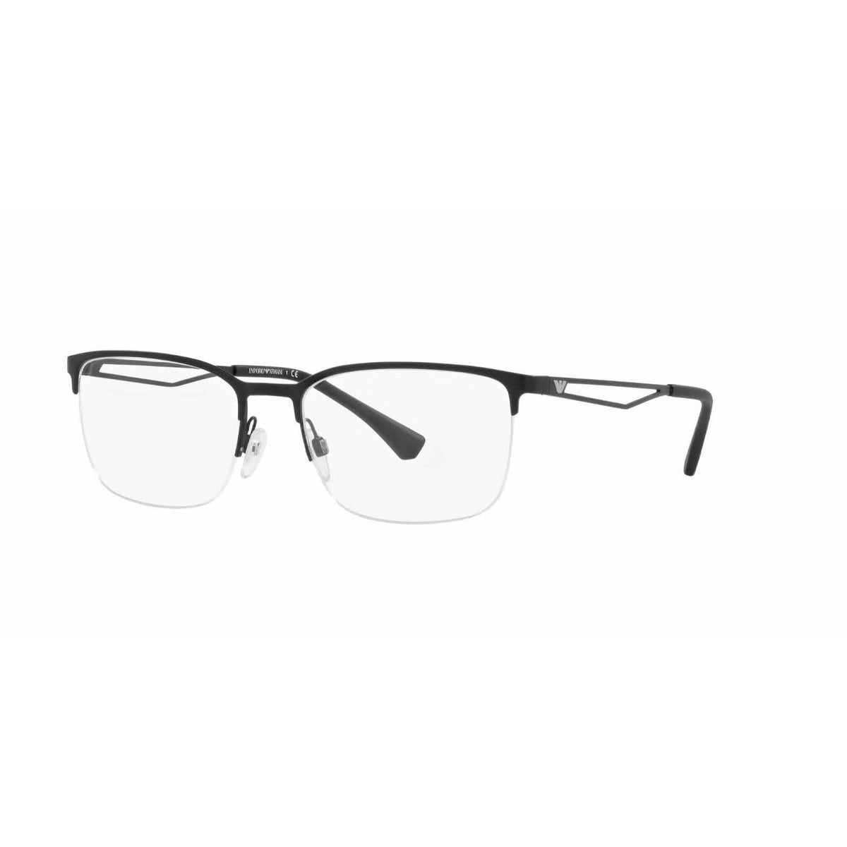 Emporio Armani Men's Sunglasses  Black Demo Lens Metal Metal  0EA1116 3001 55