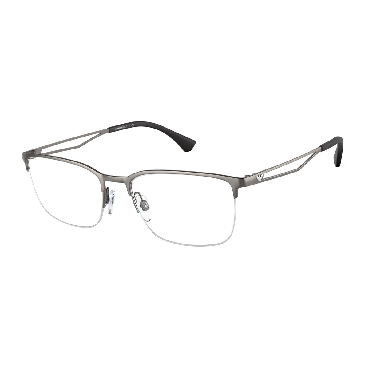 Emporio Armani Men's Sunglasses  Gunmetal Demo Lens Metal Metal  0EA1116 3003 55