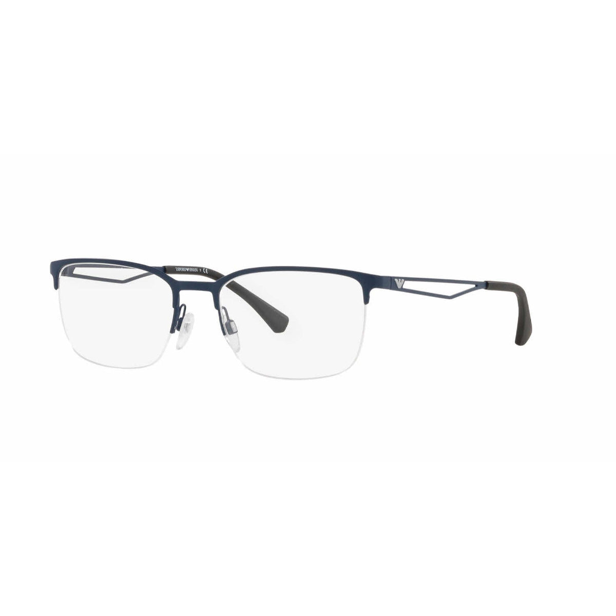 Emporio Armani Men's Sunglasses  Blue Demo Lens Metal Metal  0EA1116 3018 55