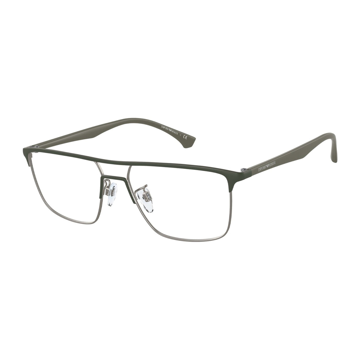 Emporio Armani Men's Sunglasses  Green Demo Lens Metal Metal  0EA1123 3144 55