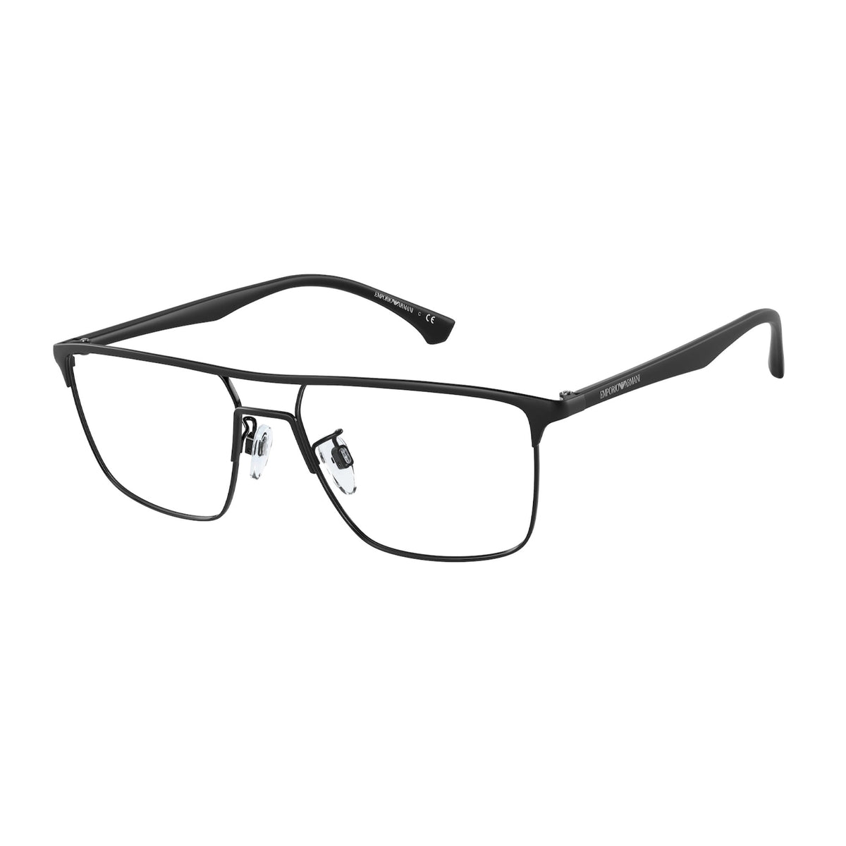 Emporio Armani Men's Sunglasses  Black Demo Lens Metal Metal  0EA1123 3233 53